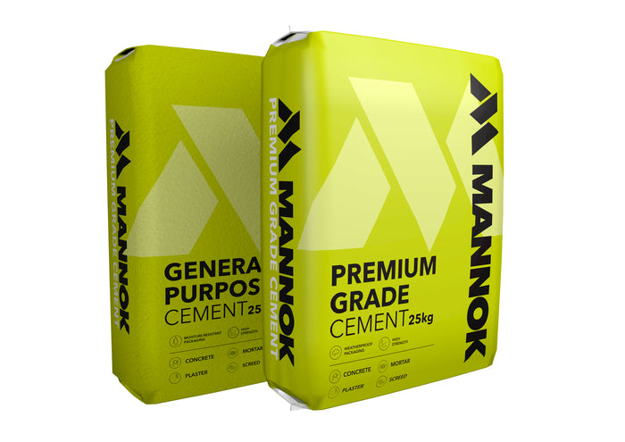 Mannok Premium Grade Bagged Cement 25kg
